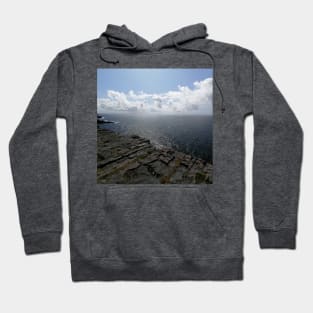 The edge of the cliff (style, text, font, englewood cliffs new, type, word) Hoodie